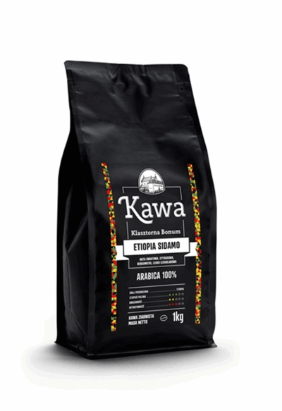 Etiopia Sidamo - 1kg, Ziarnista