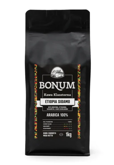 Etiopia Sidamo - 1kg, Ziarnista