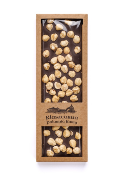 Czekolada wyrabiana ręcznie - DESEROWA - orzech laskowy 120g