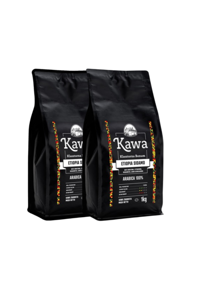 Wielopak 2×1kg – Etiopia Sidamo 1kg