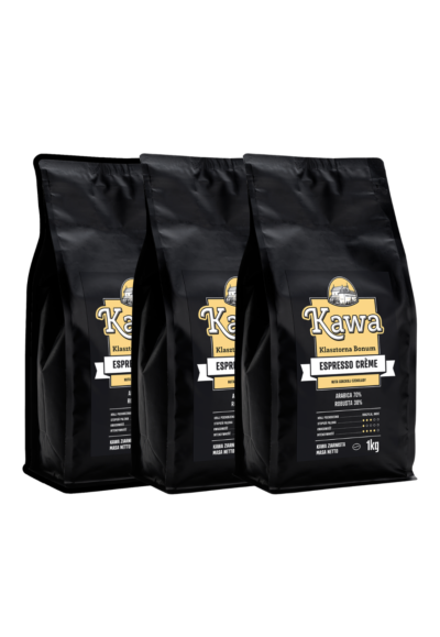 Wielopak 3×1kg – Espresso Crème 1kg