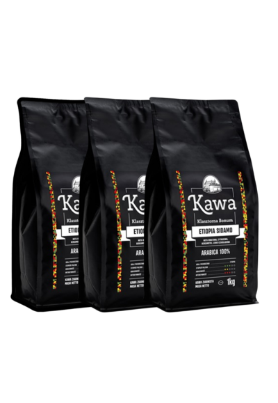 Wielopak 3×1kg – Etiopia Sidamo 1kg