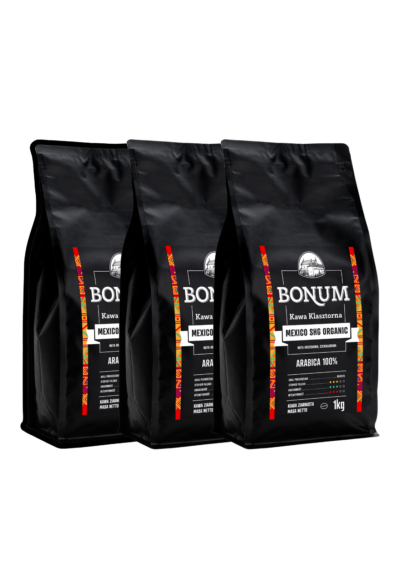 Wielopak 3×1kg – Mexico SHG Organic 1kg