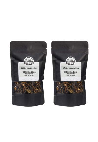 Wielopak 2×50g – Herbatka Biała Aromatyzowana White Inspiration 50g