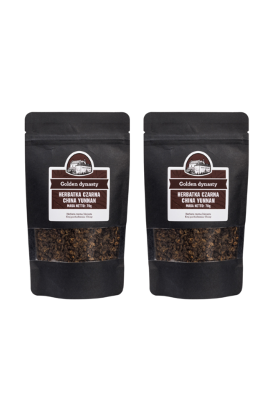 Wielopak 2×70g – Herbatka Czarna China Yunnan Golden Dynasty 70g