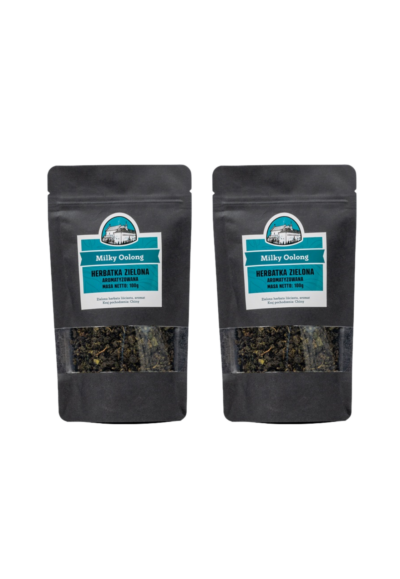 Wielopak 2×100g – Herbatka Zielona Aromatyzowana Milky Oolong 100g