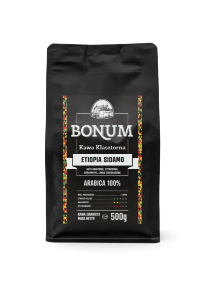 Etiopia Sidamo - 250g, Ziarnista
