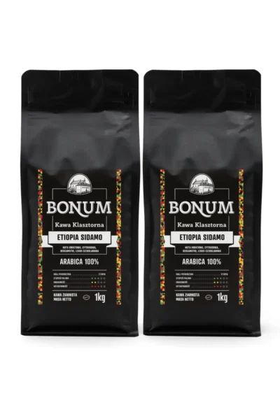 Wielopak 2×1kg – Etiopia Sidamo 1kg