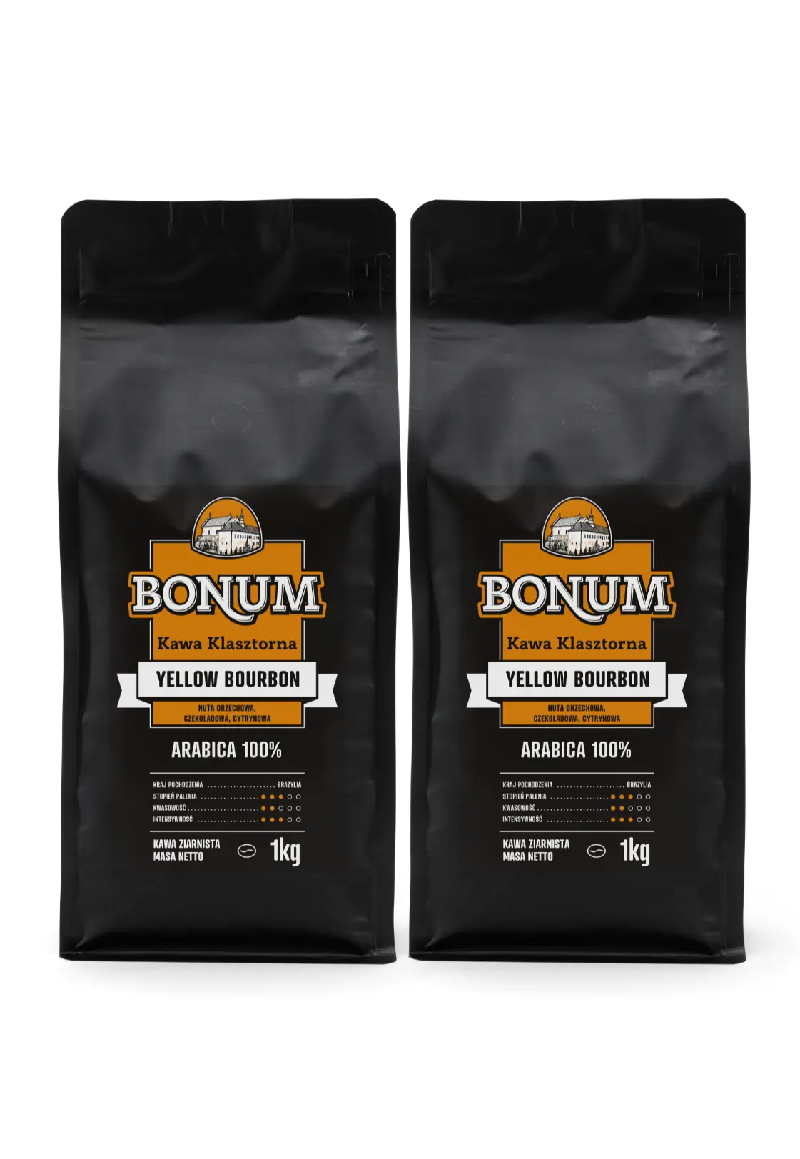 Wielopak 2×1kg – Yellow Bourbon 1kg