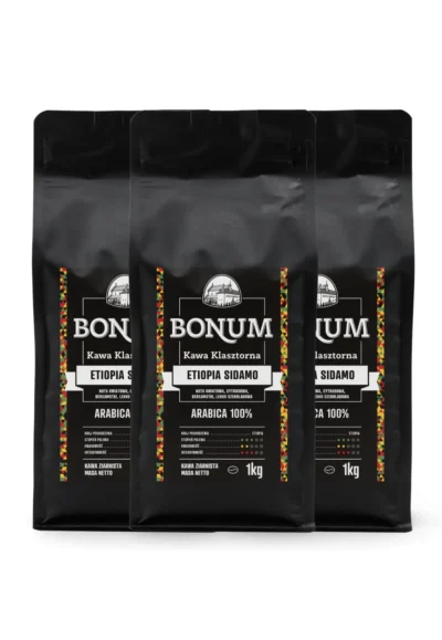 Wielopak 3×1kg – Etiopia Sidamo 1kg