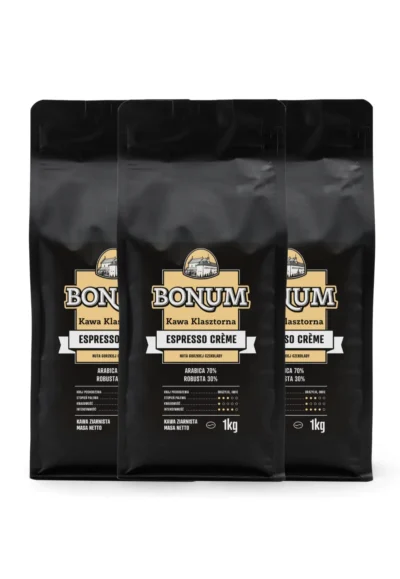 Wielopak 3×1kg – Espresso Crème 1kg