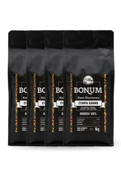Wielopak 4×1kg – Etiopia Sidamo 1kg