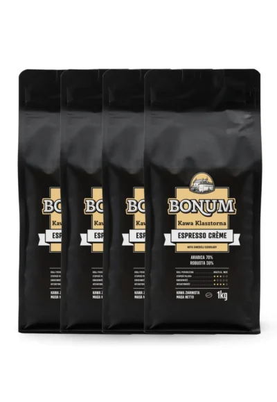 Wielopak 4×1kg – Espresso Crème 1kg