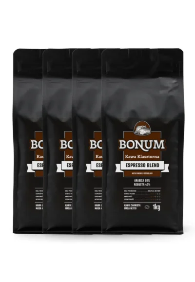 Wielopak 4×1kg – Espresso Blend 1kg