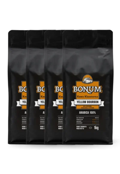 Wielopak 4×1kg – Yellow Bourbon 1kg