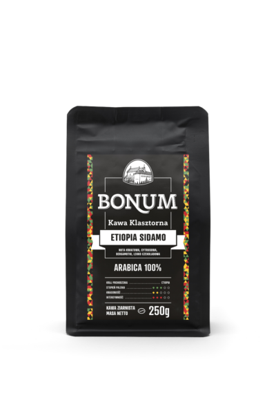 Etiopia Sidamo - 250g, Ziarnista