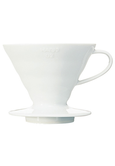 Dripper Hario ceramiczny Drip V60-02 biały